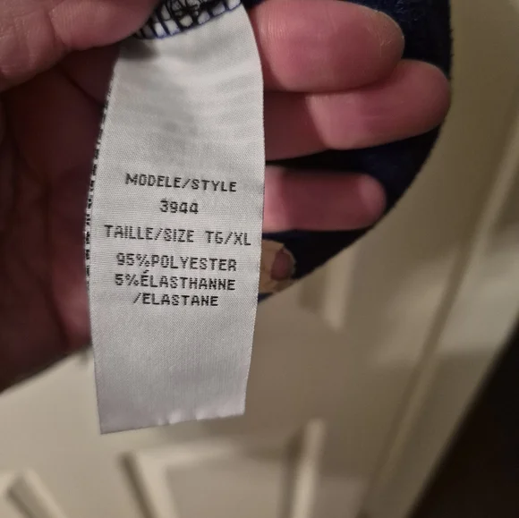 Dark Blue Ruffled Cardigan - Picture 5 of 6